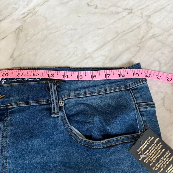 DG2 by Diane Gilman Laced Hem Skinny Jeans size 20WT NWT - Picture 4 of 6